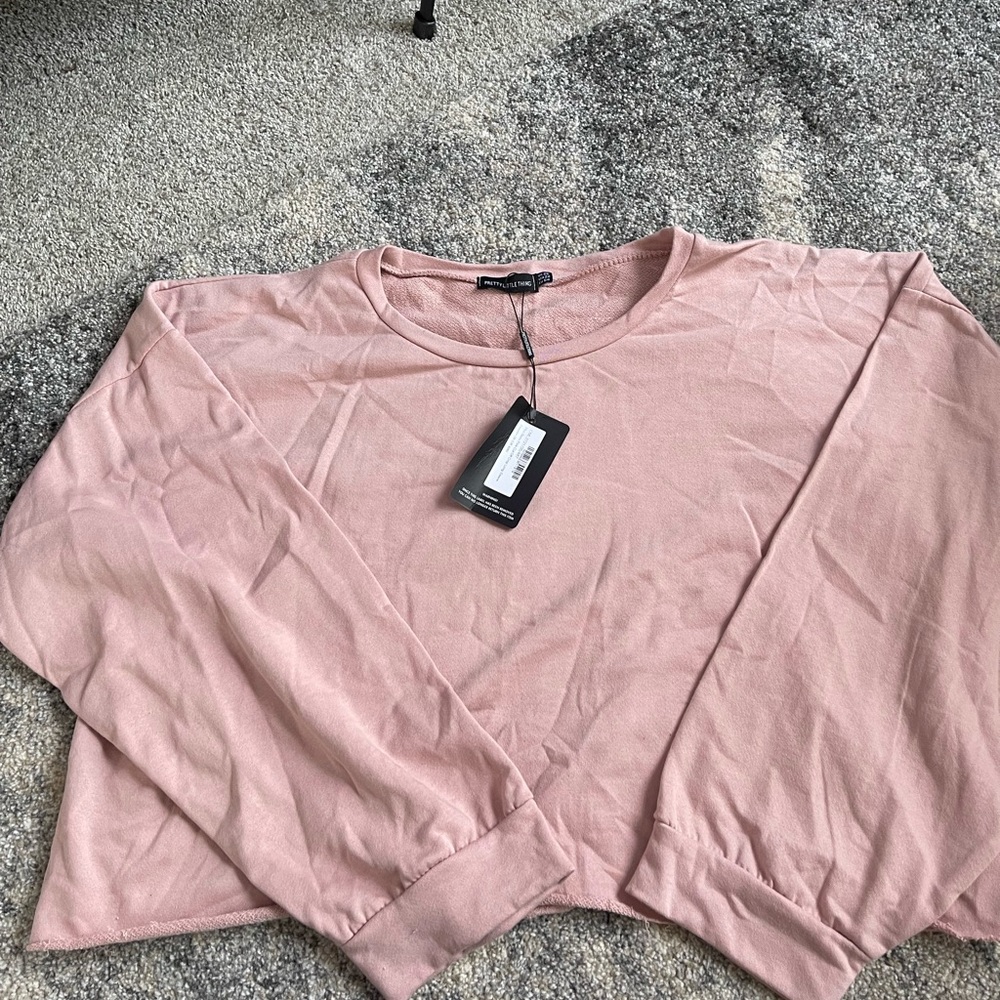 PLT crop sweatshirt